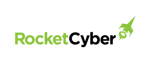 RocketCyber Logo | RocketCyber text with Rocket Graphic