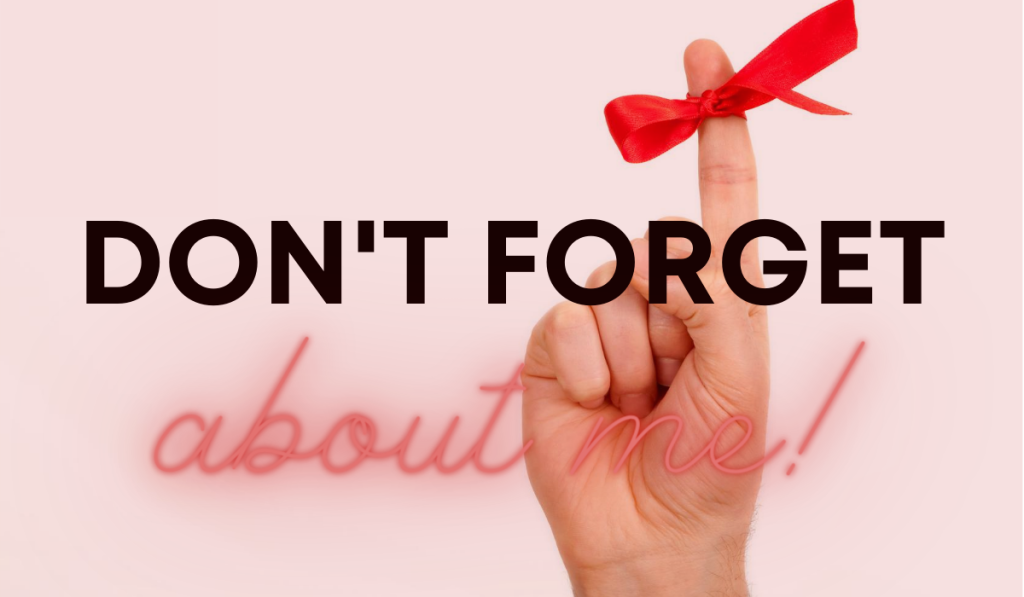 Don't Forget Me